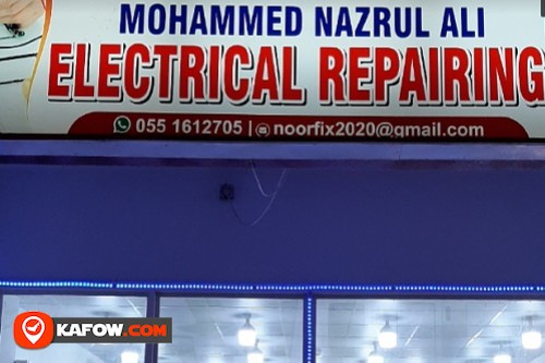 Mohammed Nazrul Ali Electrical Repairing